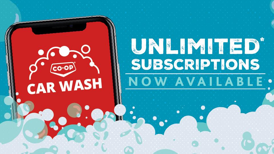 Unlimited Car Wash App Subscription North Central Coop